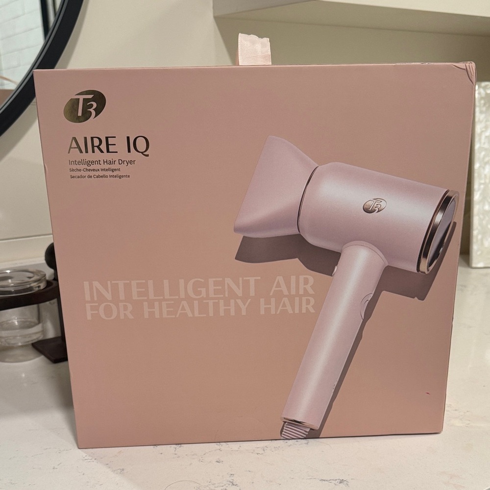 T3 Aire IQ Hair Dryer - Soft Pink